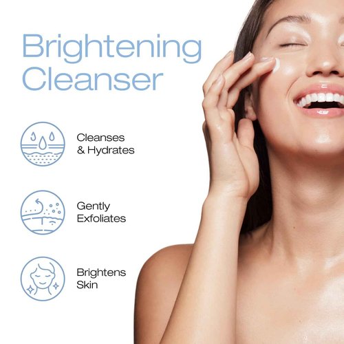 Thibiant Beverly Hills CleanSkin 6.07 Oz and Moisture Perfect 1.7 Oz Bundle | Brightening Cleanser, Facial Wash Cleanses, Exfoliates and Hydrates Skin | Hydrating Moisturizer and Anti Aging Face Cream