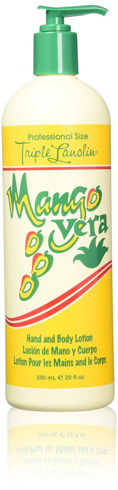 TRIPLE LANOLIN Mango Vera Lotion, 20 Ounce (Pack of 12)