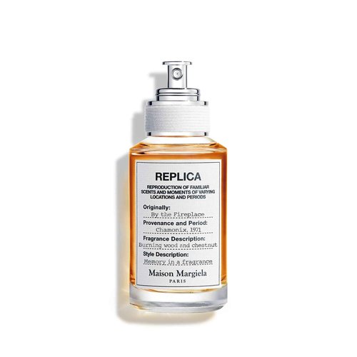 Maison Margiela - Replica - By the Fireplace Eau de Toilette - Warm & Spicy Fragrance - With Chestnut, Wood & Vanilla - 1.0 Fl Oz