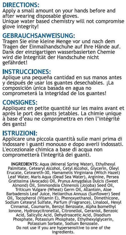 Glove'n Care 1200-00 Hand Cream, Case, 6 Tubes, 6 Tubes, 3.4 oz