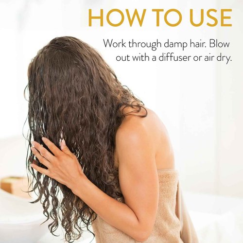 PHILIP B Mega Curl Enhancer, 6 fl. oz. (178 ml) - Ultra-Moisturizing Leave-in Conditioner, Repairs Dry Strands, Tames Frizz