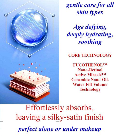 LA VIE ─ FUCOTHENOL™ + Active Miracle™ & Nano-Retinol Revital Energy Cream, Marine Cream (50ml, 1.69oz)