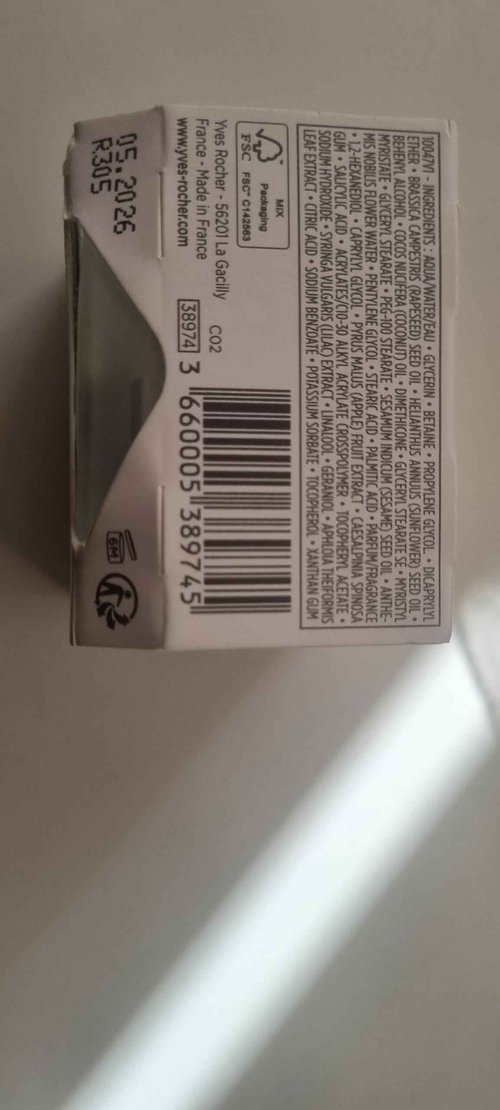 Yves Rocher The Anti-Aging Beautifying Cream Day - Dry Skin, 50 ml./1.6 fl.oz