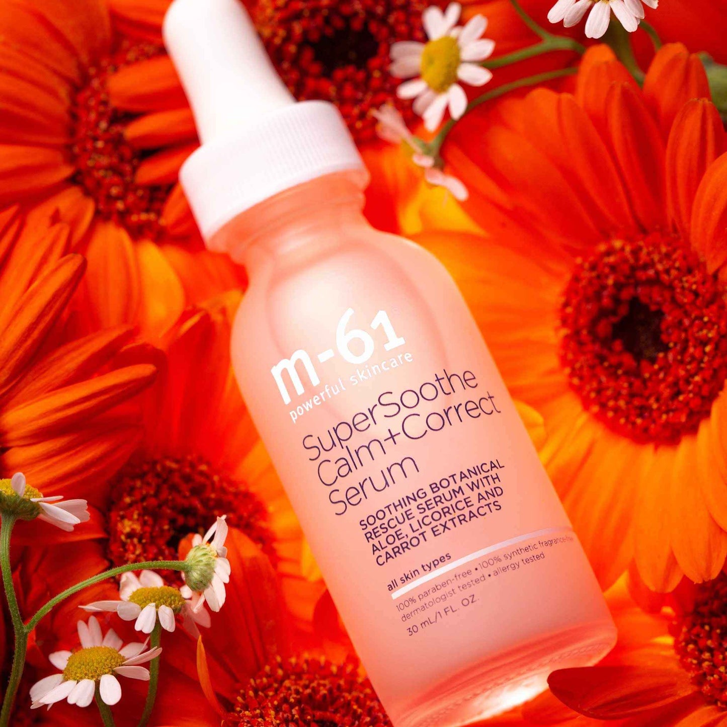 m-61 SuperSoothe Calm+Correct Serum | Soothing Botanical Rescue Serum To Calm Skin, Hydrate, and Reduce Redness. For Sensitive Skin - 1 Fl Oz