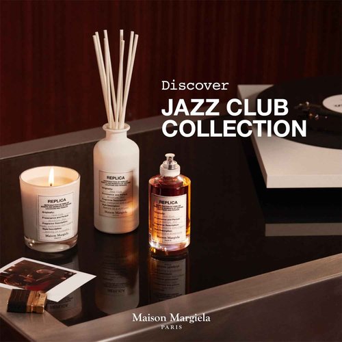 Maison Margiela - Replica - Jazz Club Eau de Toilette - Warm & Spicy Scent - With Vanilla, Rum Accord, & Tobacco - 1.0 Fl Oz