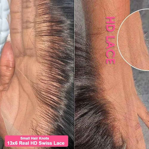 KinMos 16 Inch 13x6 Bob Wig Human Hair 200 Density HD Lace Front Wigs Human Hair Body Wave Lace Front Wigs Human Hair Wig Short Bob Wigs for Black Women Glueless Wigs Pre Plucked with Baby Hair