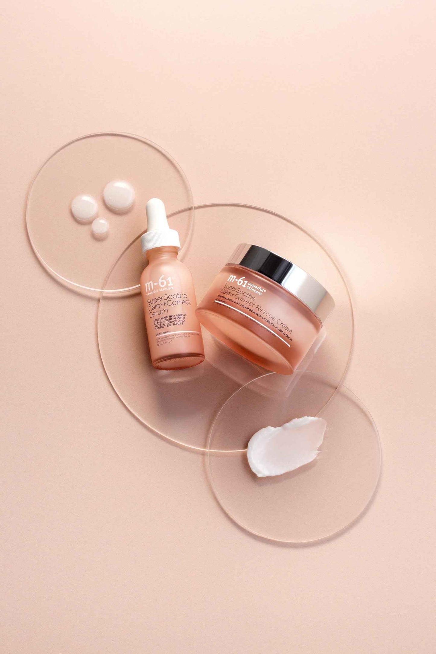 m-61 SuperSoothe Calm+Correct Serum | Soothing Botanical Rescue Serum To Calm Skin, Hydrate, and Reduce Redness. For Sensitive Skin - 1 Fl Oz