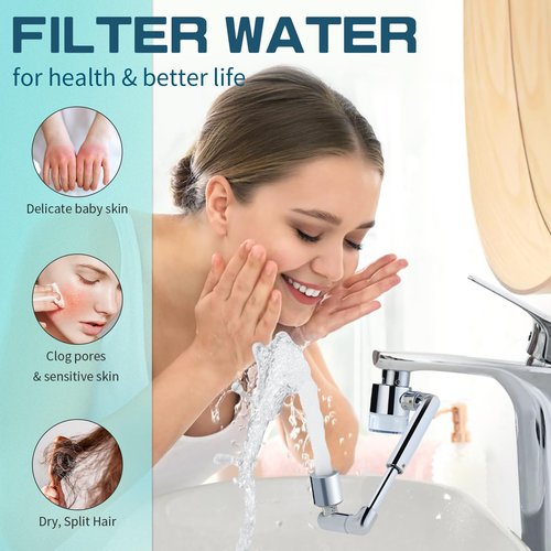 CECEFIN 8pcs Filter Cartridges Replacement for Swivel Faucet Water Filter, 1um Micro-Porous Purifier, 1.2inch Diameter Strong Filter-ability Element, Improve Water Conditions