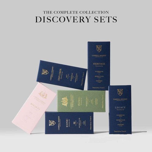 Caswell-Massey Legacy Discovery Set – Includes 2571, OAIRE, Number Six – Fragrance for Men, Travel Size, Made in USA, 0.25 Fl Oz Each