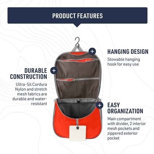 Sea to Summit Travel System: Clothesline and Hanging Toiletry Bag