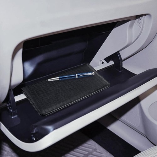 CoBak Car Registration and Insurance Holder - Vehicle Glove Box Car Organizer,Auto Truck Comparment Accessories Case with Magnetic Closure for Driver License,Cards