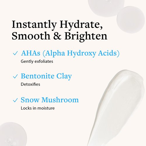 Silver Mirror Signature Facial Mask (1.7 fl oz) & Serum (0.33 fl oz), Skin Care Set, 2-Step Face Tightening and Lifting Skincare, Anti Wrinkle, with Hyaluronic Acid, for Instant Face Lift