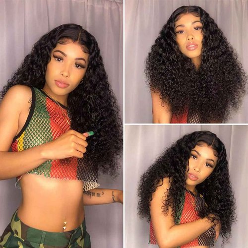 Viyaviya 10A Brazilian Virgin Natural Water Wave Human Hair 1 Bundles 24Inch 100g Brazilian Water Wave Hair Bundles 100% Unprocessed Virgin Remy Ocean Wave Hair Bundles Natural Color