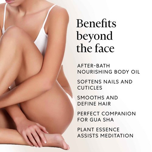 AVOILA Organic Face Oil Moisturizer for Dry, Aging, Sensitive, Acne Prone Skin l Restoring, Balancing l Vegan l Rosehip Oil + Sea Buckthorn Oil + Vitamin E + Grapeseed Oil + Avocado Oil l Gua Sha
