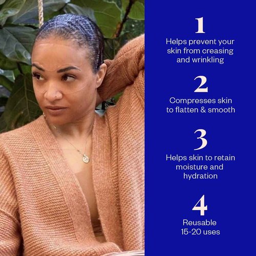 Wrinkles Schminkles Faux-Tox Face Bundle Set: Silicone Patch Cleanser, Forehead Wrinkle Patches & Under Eye Wrinkle Patches