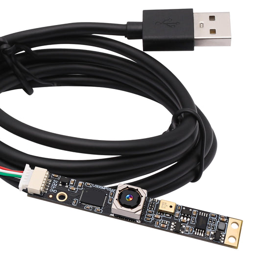 8mp Auto Focus USB Camera with Microphone Mini PC Camera for Computer 4K lightburn Camera for Laser Engraver Mini Strip Webcam Board CCTV USB Surveillance Camera for Raspberry Pi Laptop