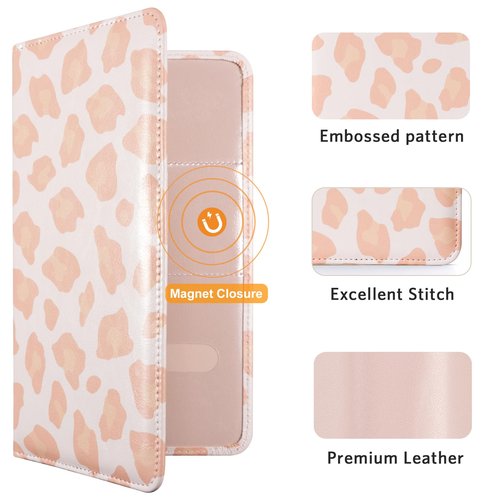 CoBak Car Registration and Insurance Holder - Vehicle Glove Box Car Organizer,Auto Truck Comparment Accessories Case with Magnetic Closure for Driver License,Cards
