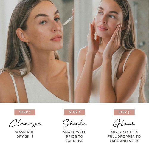 Vitamin C Serum for Face – All-in-One Formula – Profesional Grade AAP & THD, Peptides, 3X Hyaluronic Acid – For Sensitive Skin – Brightens, Firms & Hydrates – 1 oz