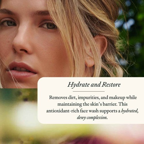 MARK Los Angeles - EQ Gentle Cleanser - EGCG + Quercetin - Gentle Face Wash - Cleanse & Purify Skin - For Redness & Blemishes - With Squalene Oil - Lightweight Plant-Based Formula - 4.05 fl oz