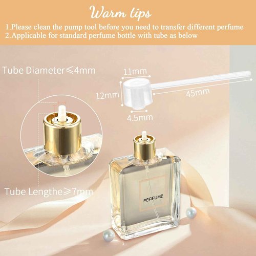 Motiskyy 140 Pcs 5ml Refillable Perfume Atomizer Mini Refillable Travel Spray Bottle Portable Bottle Bulk with 140 Pcs Perfume Dispenser Pump Transfer Tool for Outgoing, Mixed Color