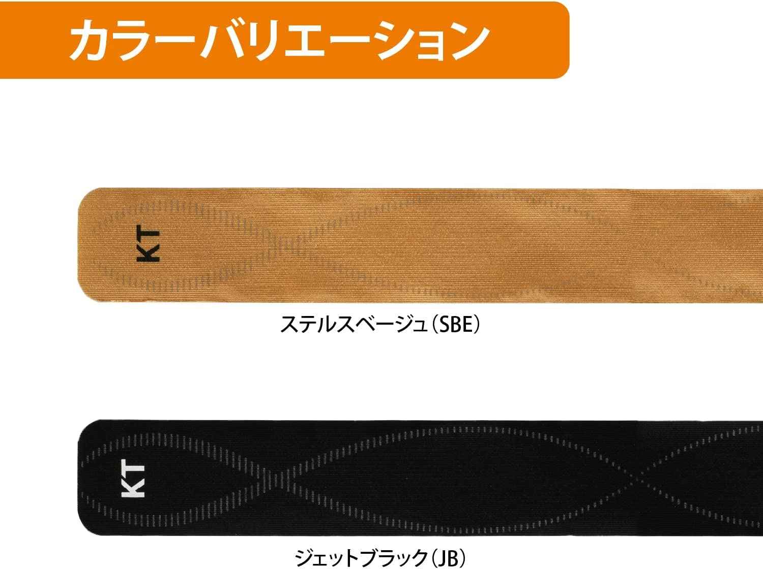 KT Tape, PRO Synthetic Kinesiology Athletic Tape 125' Uncut Roll, Black