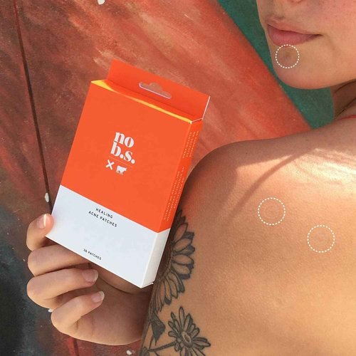 No Bad Stuff - All Day Healing Acne Patches, Hydrocolloid, Pimple Patches for All Skin Types, Invisible on All Skin Tones and Under Make Up, Waterproof Acne Spot Dots, 108 CT