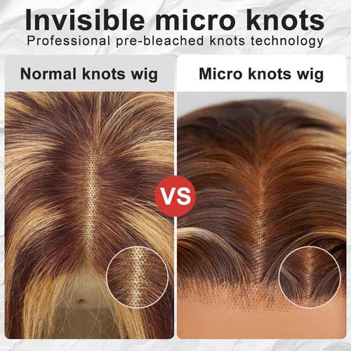 LZGYE 28 Inch Ombre Lace Front Wig Human Hair 220% Density 4/27 Highlight Wig Human Hair Pre Everything 7x5 Highlight Body Wave Wigs Balayage Glueless Wig Blonde Highlight Wig For Women