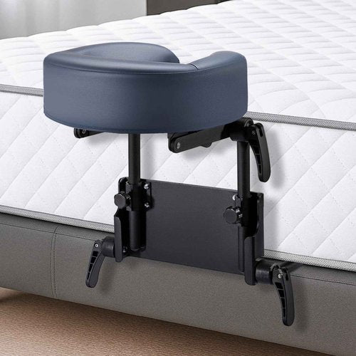 Massage Head Rest for Bed at Home, Bed Massages Head Holder Massages Attachment for Mattress, Universal Home Use Sleeping MattressTop Massage Kit, Adjustable Headrest Face Cradle Memory Foam Pillow