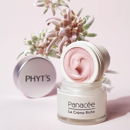 Phyts Panacea The Rich Cream - Face Moisturizer for Mature Dry Skin - Anti-Ageing Face Cream with Omega 6 and Vitamin E - 1.69 oz