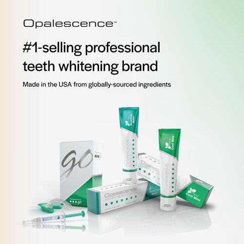 Opalescence Go 15 PF - Prefilled Teeth Whitening Trays - (10 Treatments) Hydrogen Peroxide 15 and Potassium Fluoride - Made by Ultradent - GO15-PF-4638