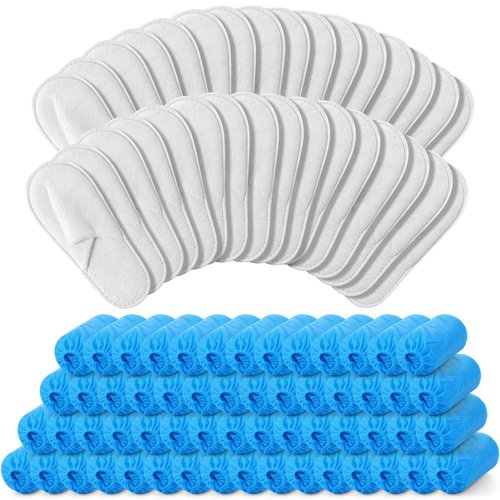 Chicingyou Disposable Slippers for Guest 36 Pairs Velvet Slippers and 400 Pieces Disposable Non Slip Thick Extra Long Shoe Covers for Indoor Outdoor Use