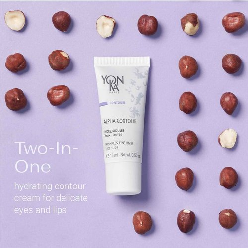 Yon-Ka Alpha-Contour Eye and Lip Cream | Anti-Wrinkle Regenerating Contour Creme | Naturally Soften Signs of Aging with Botanical Oil Blends and Fruit Acids | All Skin Types | Paraben-Free | 0.55 oz
