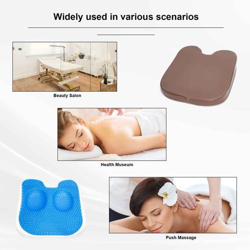 Breast Support Massage Table Quality Bolster Support Pad PU And Silicone Gel Chest Mat Beauty Salon U-shaped Elitzia ET30499