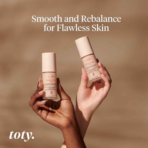toty. by Sofia Vergara - Transforma AHA 360º Retexturizing Serum - Sun Damage Repair For Face - Glycolic Acid Serum - Anti Aging Treatment for Dark Spots, Lines, Wrinkles - Travel Size (0.5 fl oz)