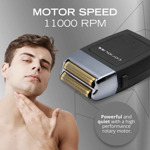 Corioliss The Shaver Electric for Men Precision Beard Titanium Foil Professional USB Cable