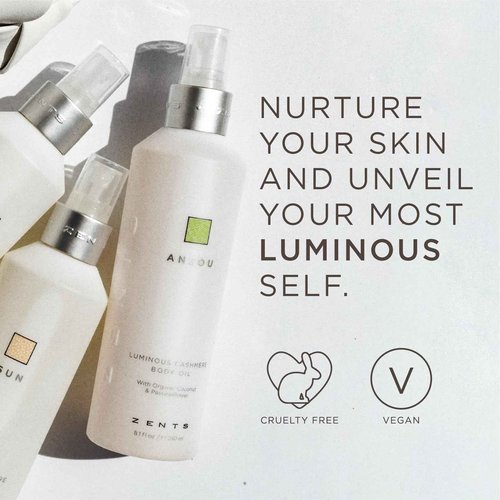 ZENTS Body Lotion and Cashmere Oil Set (Fig), Anti-Aging Probiotic Lotion, Soften and Moisturize Skin with Organic Coconut Oil, Moisturize and Nourish Dry Skin, Powerful Healing Duo