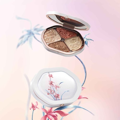 FLORASIS Eastern Beasts Sculpting Makeup Palette (Ode to Embroidery) (01 Constellation, 1 Count)