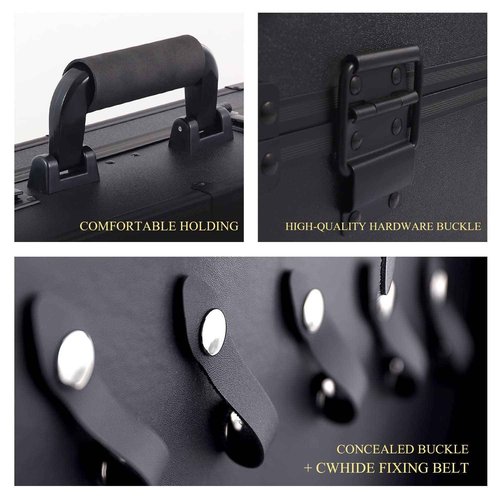 Barber Cases for Clippers and Supplies, Hair Scissors Trimmer Organizer, Salon Hair Grooming Hard Travel Suitcase, Shrink DesignTransformers,Aviationmaterial,Lightweight&Portable