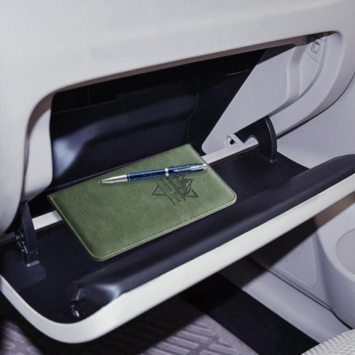 CoBak Car Registration and Insurance Holder - Vehicle Glove Box Car Organizer,Auto Truck Comparment Accessories Case with Magnetic Closure for Driver License,Cards
