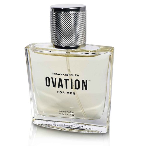 Ovation for Men by Shawn Crenshaw Alluring, Attention Grabbing Signature Fragrance Eau de Parfum 50ml (1.7 fl. oz.)
