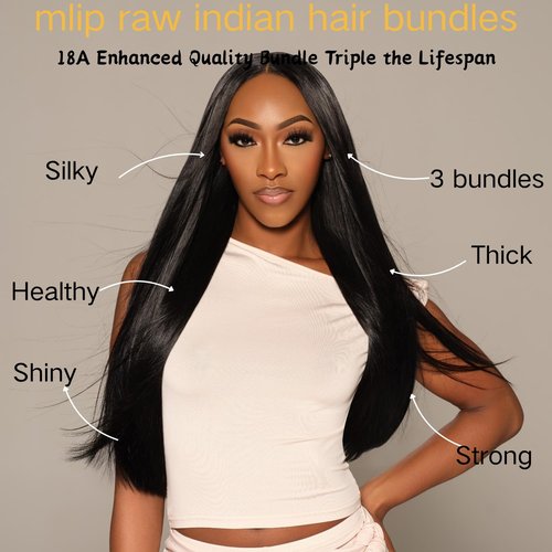 Human Hair Bundles Straight 3 Bundles Human Hair 20 22 24 Inch 100% Unprocessed 12A Brazilian Virgin Hair Weave Straight Human Hair Extensions