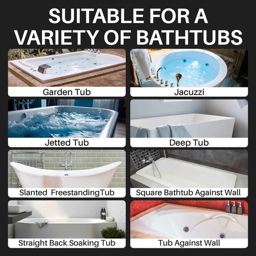 Full Body Bath Pillow Bathtub Pillows-Removable Lumbar Cushion with 17 Non-Slip Suction Cups 4D Air Mesh Fit Any Tub Luxury Bathroom Accessories-Grey