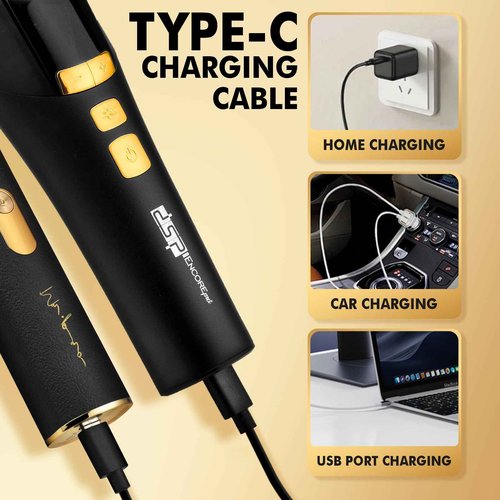 DSP Professional Hair Clippers for Men, Barber Clippers Set, Cordless Ceramic Blade, Machines for Cutting Hair, Gifts for Men