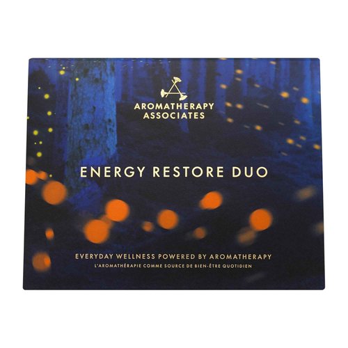 Aromatherapy Associates Energy Restore Duo, Revive Morning Bath & Shower Oil and Revive Body Brush. Made with Premium Essential Oils for Relaxation (2-Piece Set)