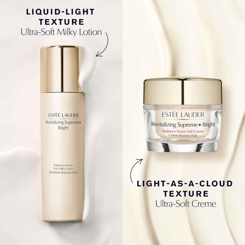 Estée Lauder Revitalizing Supreme+ Bright Radiance Power Soft Cream | Face Moisturizer with Vitamin C | Targets Dark Spots & Dullness, 1.7 Ounce, Refill