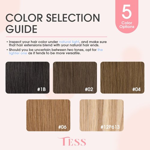 TESS Real Hair Toppers for Women Handmade Lace Base Womens Clip In Hairpieces with Bangs 5 Clips Natural Coverage Soft and Secure 2×6", Light Brown