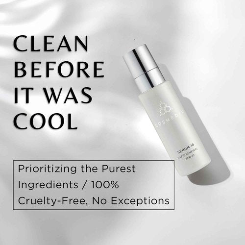 COSMEDIX - Serum 16 Rapid Renewal Serum - For All Skin Types - Boosting Skin's Natural Radiance - Smooths Lines and Wrinkles - Includes Vitamin E and Hydration Boost - Moisture-Rich