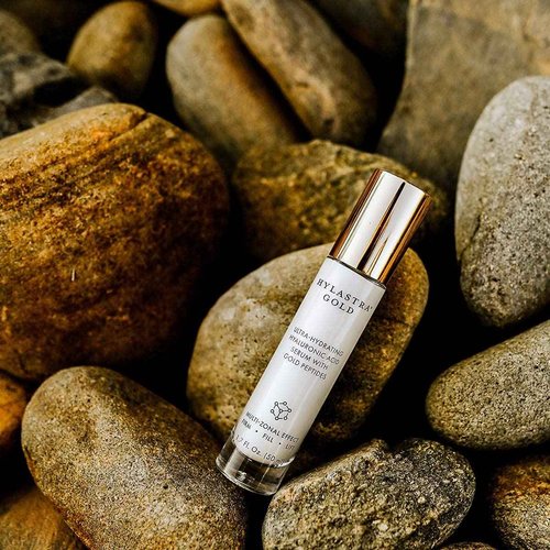 Purity Products Hylastra Gold - Hyaluronic Acid Serum with Gold Peptides and Vitamin A, E, & CoQ10-1.7 oz