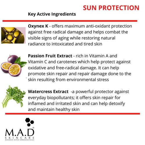 M.A.D Skincare Hyper Sheer SPF 50 Daily Moisturizer 1.7 oz.