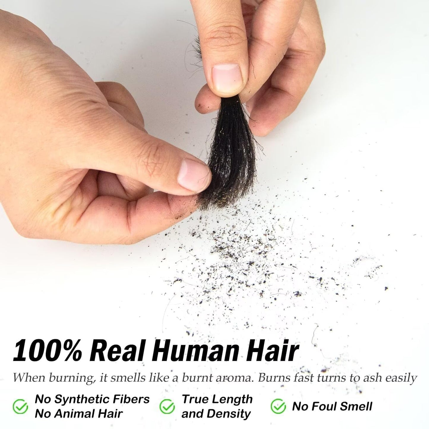 Human Hair Straight Bob Pixie Cut Wig Natural Black 13X4 HD Lace Front Wig with Baby Hair Side Part Virgin Glueless Brazilian Remy 150% Density for Black Women 6"